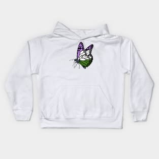 Genderqueer Butterfly Kids Hoodie